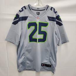 Nike NFL Players #25 Richard Sherman Seattle Seahawk's On Field Jersey Size L/G