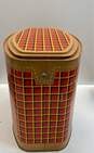 Vintage Thermos Brand Oval Cooler-Plaid Red, Yellow image number 3