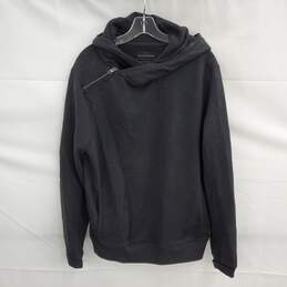 All Saints Black Pullover Hoodie Sweater Size M