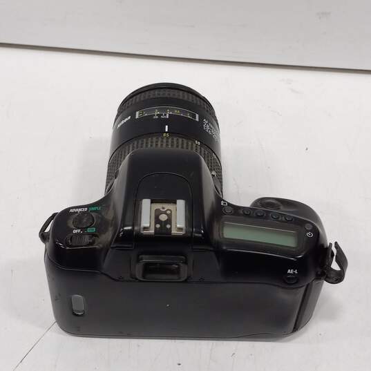 Nikon N50 35-80mm Film Camera w/ Lens & Soft Green Travel Case image number 4