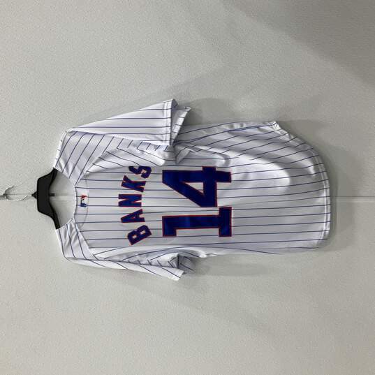 NWT Majestic Mens Chicago Cubs #14 Authentic Collection Button-Up Jersey 52 image number 4