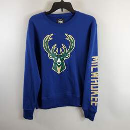 '47 Brand Milwaukee Bucks Men Blue Sweater M NWT