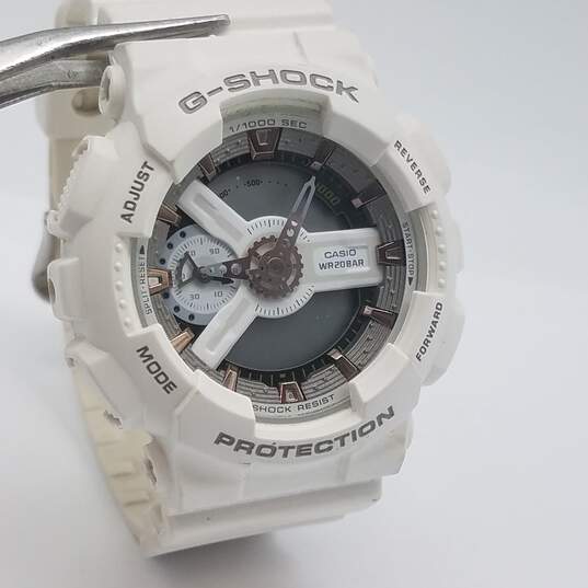 Casio G-Shock GMA-S110CM 43mm Antimagnetic St. Steel W.R. 20 Bar Shock Resist Analog Digital Watch 53g image number 1
