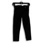 Womens Black Flat Front Elastic Waist Climalite Cropped Leggings Size XS image number 1