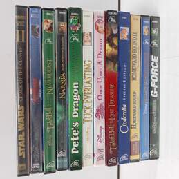 Bundle Of 12 Walt Disney Collectible Movie DVDs