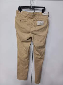 Peter Millar Men's Desert Sand Pima Cotton Dress Pants Size 33 alternative image
