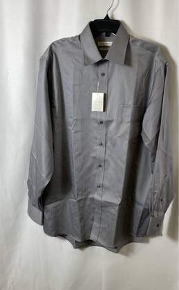 Joseph Abbound Gray Dress Shirt - Size 17 34/35 NWT