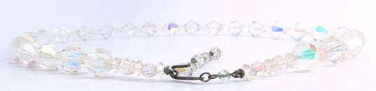 Vintage Icy Aurora Borealis Necklaces Bracelet & Earrings 208.3g image number 8