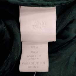 H&M Women Green Print Maxi Dress Sz 6 NWT
