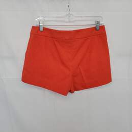Trina Turk Orange Cotton Blend Short WM Size 2 NWT alternative image