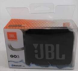 JBL Go 3 Portable Waterproof Speaker IOB
