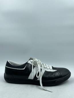 Authentic Prada Black Striped Low Sneaker M 9