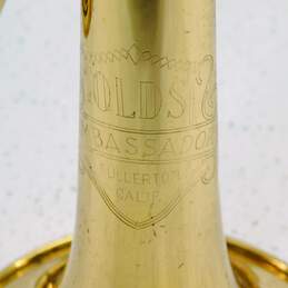 Ambassador Vintage B Flat Trumpet w/ Case and Mouthpiece alternative image