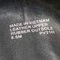 Michael Kors Leather Porter Lace Up Boots Black 8.5 image number 8