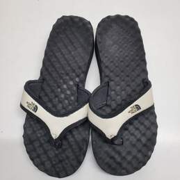 The North Face Women's Flip Flops Black & White Size US 7
