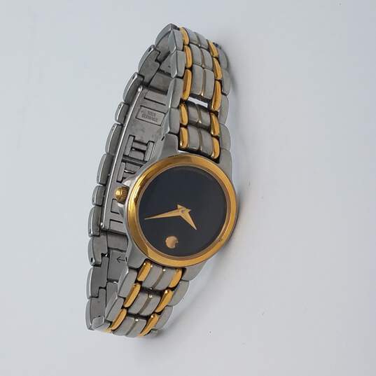Movado Museum 24mm Swiss Quartz Watch NOT RUNNING image number 5