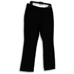 NWT Womens Black Slash Pocket Slim Bootcut Leg Dress Pants Size 7/8 Short alternative image