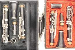 Vito Brand Reso-Tone 3 and V40 Model B Flat Student Clarinets w/ Cases and Accessories (Set of 2)