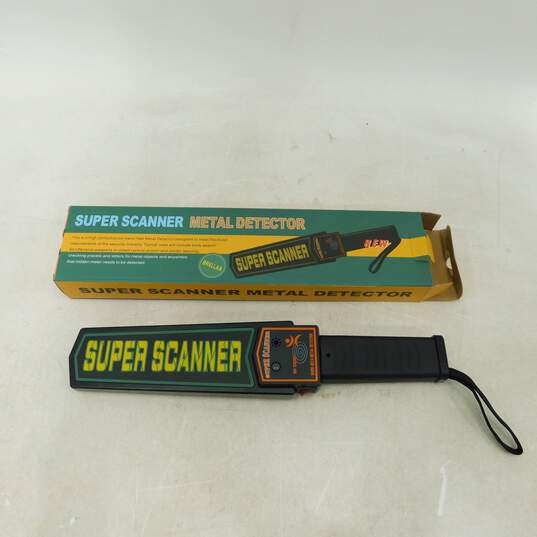 RANSENERS Handheld Metal Detector Super Scanner Security Wand Safety image number 1