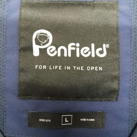 Penfield Blue Fleece Vest image number 3