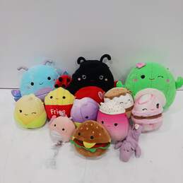 Bundle of Eleven Assorted Squishmallows Plush Toys