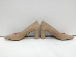 J. Crew Women's Tan Suede High Heels Size 8 w/Box alternative image