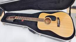 Cort Brand AJ881-12 Model 12-String Wooden Acoustic Guitar w/ Hard Case alternative image