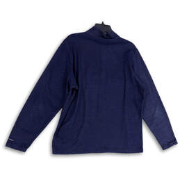 Mens Blue Klamath Range II Long Sleeve Quarter Zip Pullover Sweatshirt Sz L alternative image