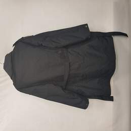 Uterque Men Black Trench Coat 26 S alternative image