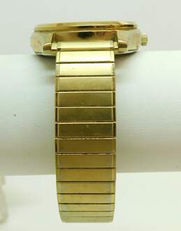 Vintage Seiko Solar Gold Tone Day Date Men's Dress Watch 65.9g alternative image