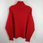 Saks Fifth Avenue Women Red Sweater Sz 44 image number 2