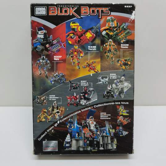 Mega Bloks 2001 Transforming Blok Bots Spy 9337 in box sealed image number 2
