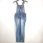 Hot Kiss Women Blue Washed Denim Overall Sz 5 NWT image number 2