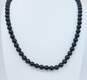 VNTG Black & White Beaded Necklace Lot image number 4