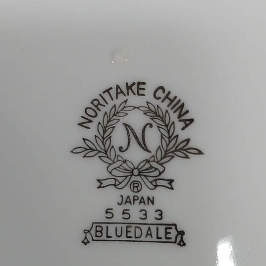Set of 6 Noritake 5533 Bluedale Dinner Plates image number 4