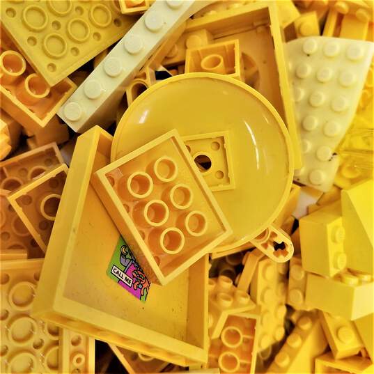 Lego Block ALL YELLOW Lot image number 7