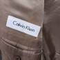 Calvin Klein Brown Wool Suit Jacket Men's Size 46R image number 3
