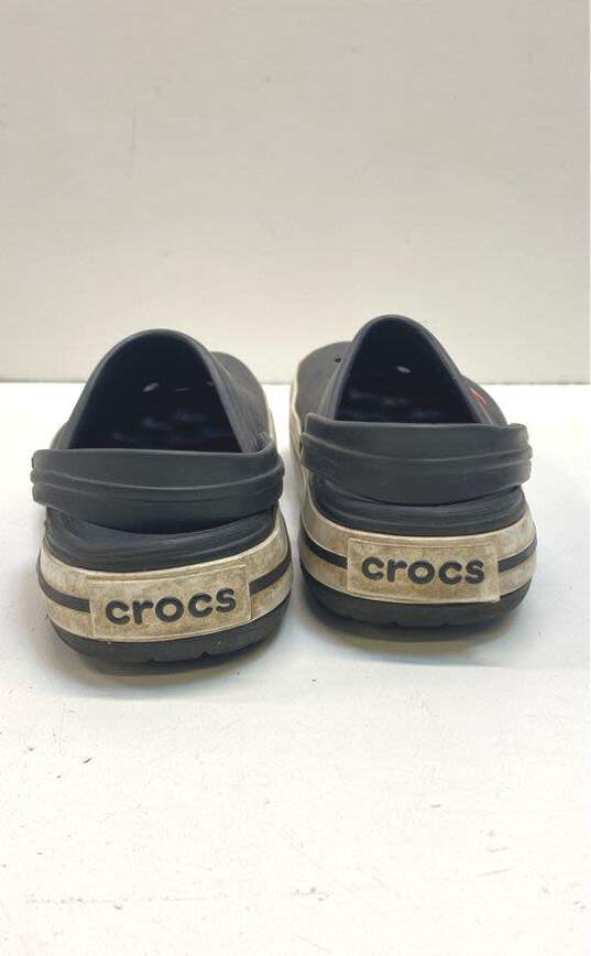 Crocs Black Slip-On Casual Shoe Unisex Adults 11 image number 4