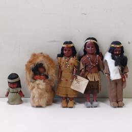 Vintage Carlson Dolls Assorted 5pc Lot