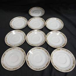 Bundle of 10 6" Queen Anne Signature Collection Ceramic Plates