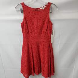 Red Lace Women's BB Dakota Size 0 Party Dress