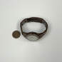 Designer Fossil AM-4138 Rhinestones Analog Round Dial Quartz Wristwatch image number 1