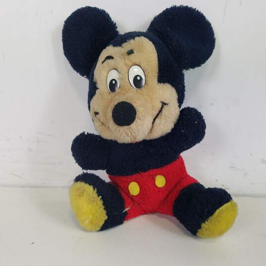 Mickey Mouse Vintage Stuffed Toys Lot of 3  Disney's Mickey image number 4