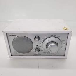 Tivoli Audio Model One AM FM Table Radio White Untested P/R