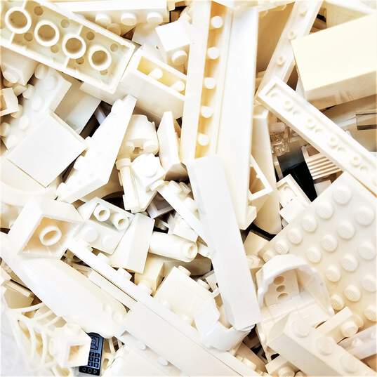 Lego Block ALL WHITE Lot image number 6