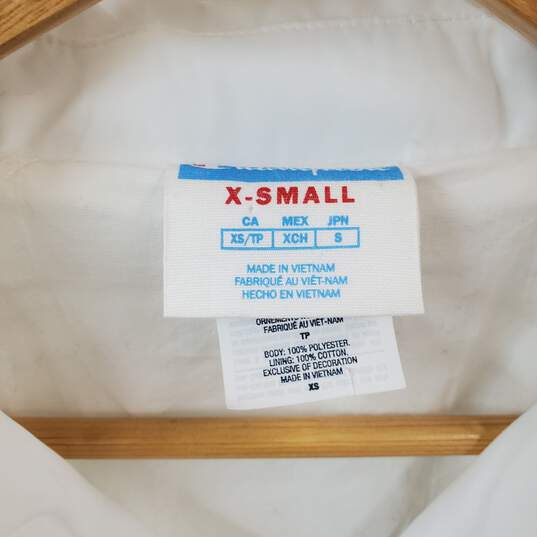 Champion Men's Coach Jacket White in X-Small image number 3