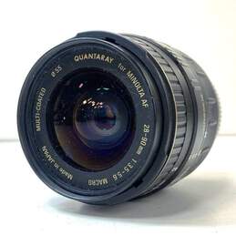 Quantaray For Minolta AF 28-90mm 1:3.5-5.6 Macro Zoom Camera Lens