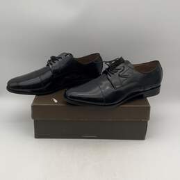 NIB Florsheim Mens Black Leather Round Toe Lace-Up Loafer Dress Shoes Size 13 alternative image