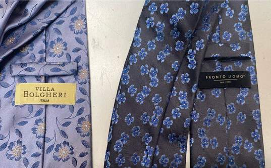 Designer Assorted Bundle Set Of 5 Multi Neckties Ties image number 4