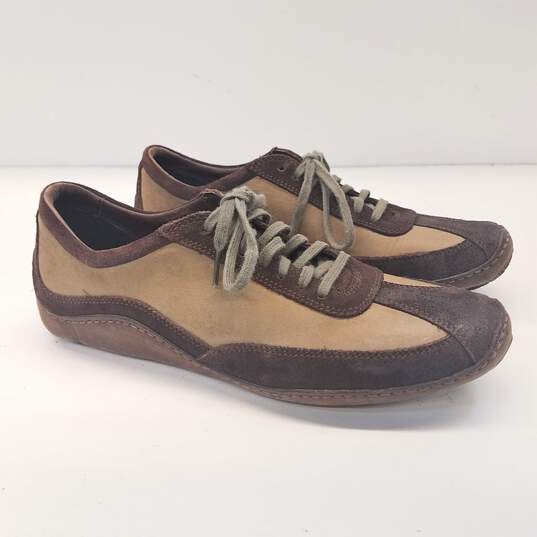 Cole Haan Brown Suede Lace Up Sneakers Men's Size 8 image number 1
